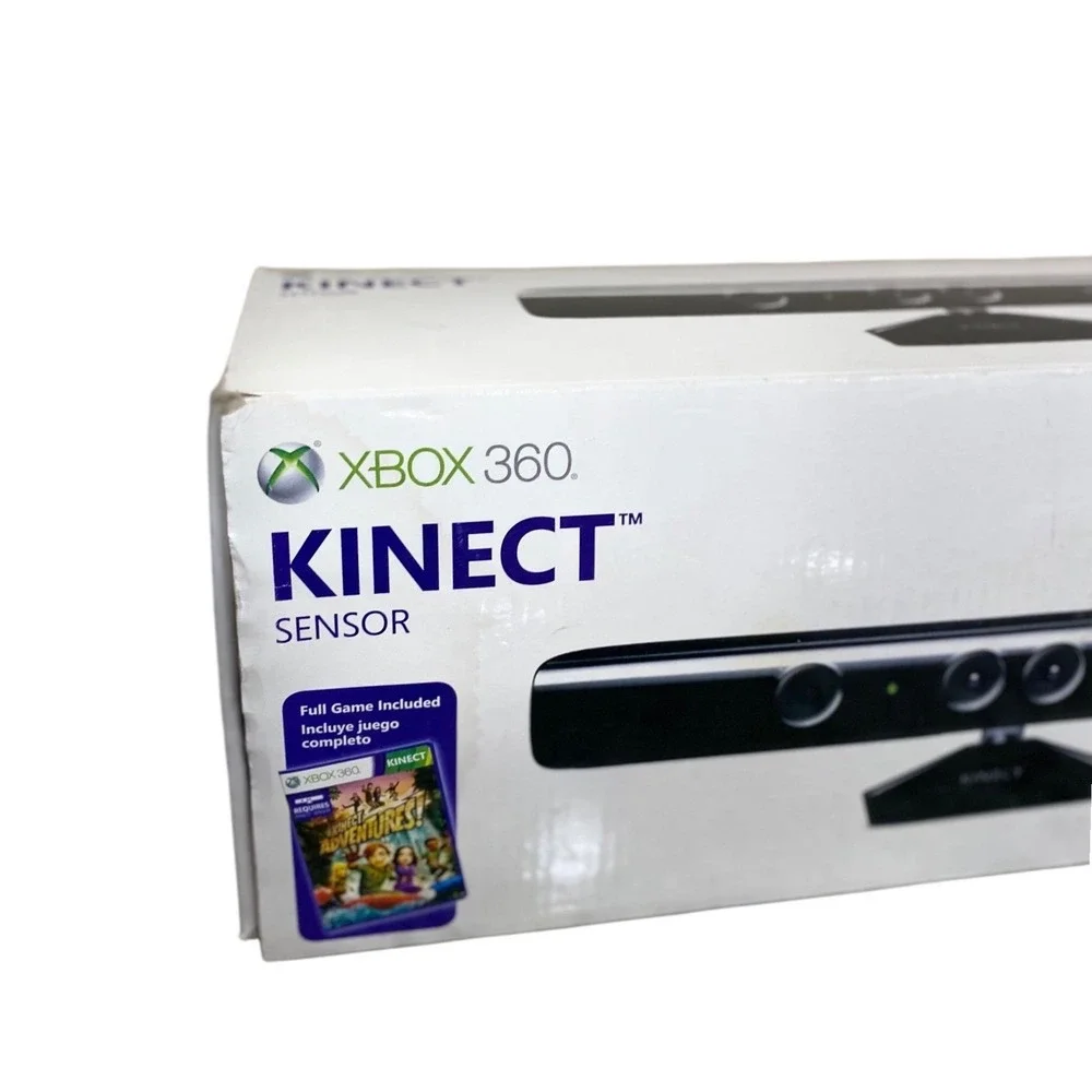 Microsoft Xbox 360 Kinect Sensor‎ Motion Camera with Original Box Black